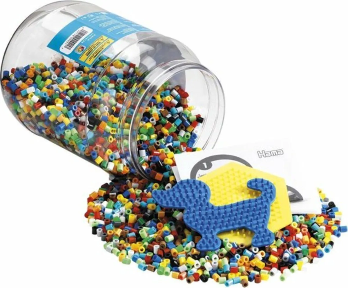 Hama Strijkkralen Set 7000 Stuks - Blauw