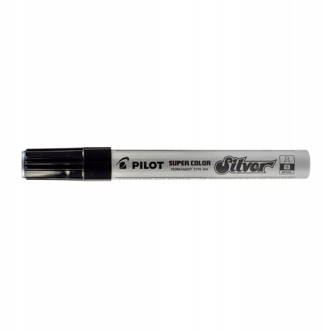 Pilot Marker B SuperColor Zilver SC-S-B