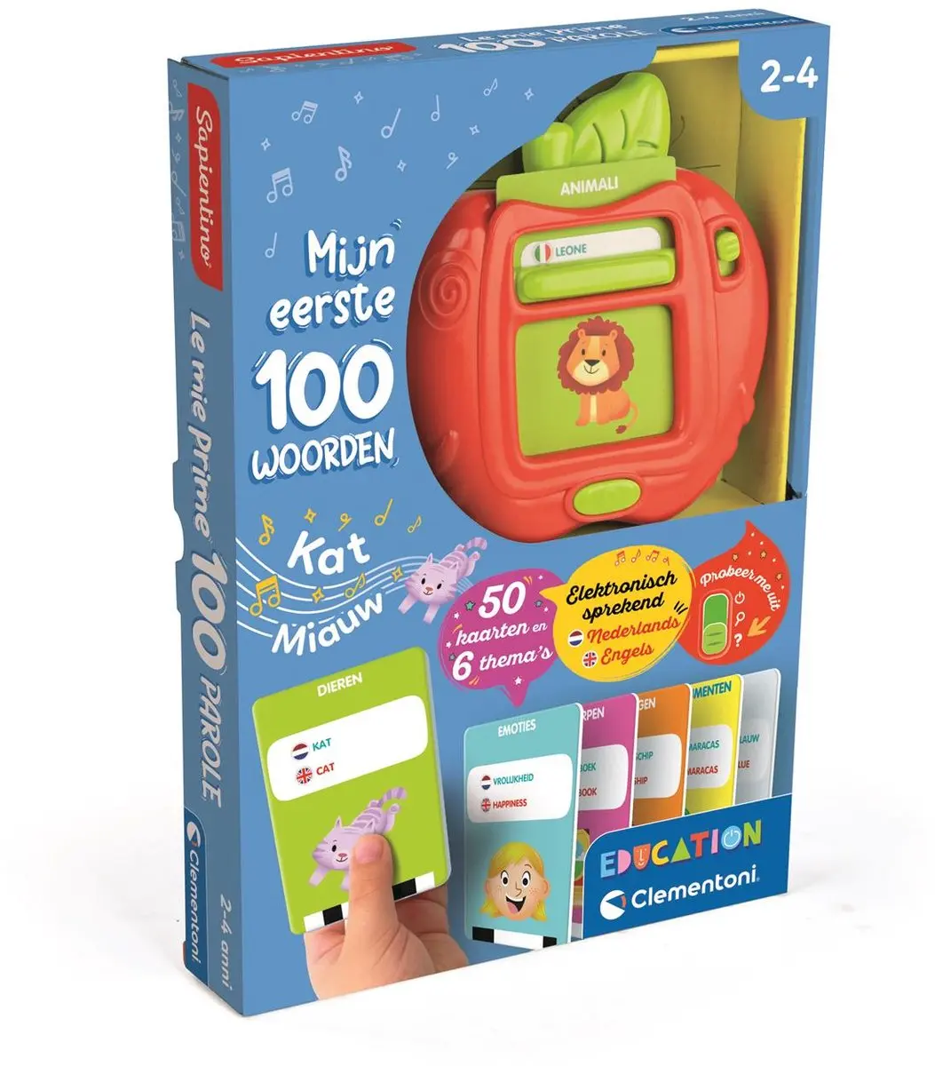 Clementoni Mijn Eerste 100 Woorden Speelgoed