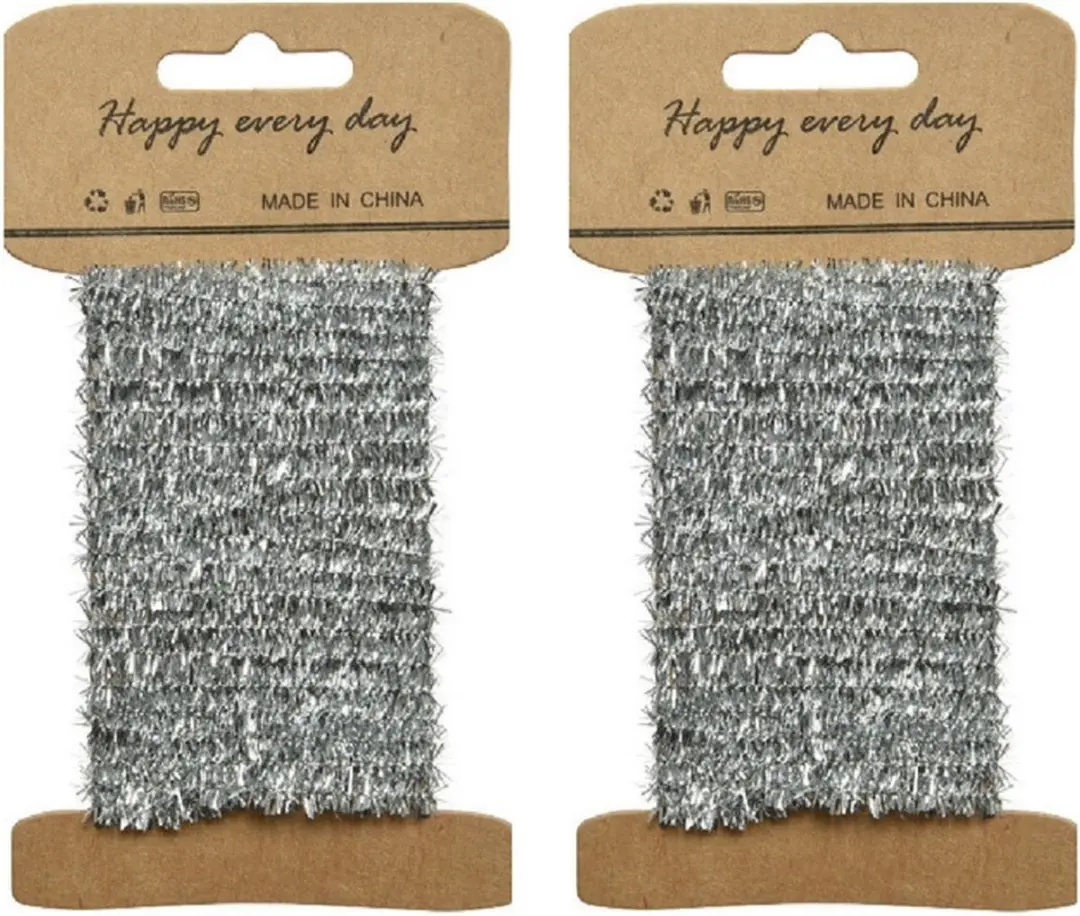Decoris Lametta lint zilver
