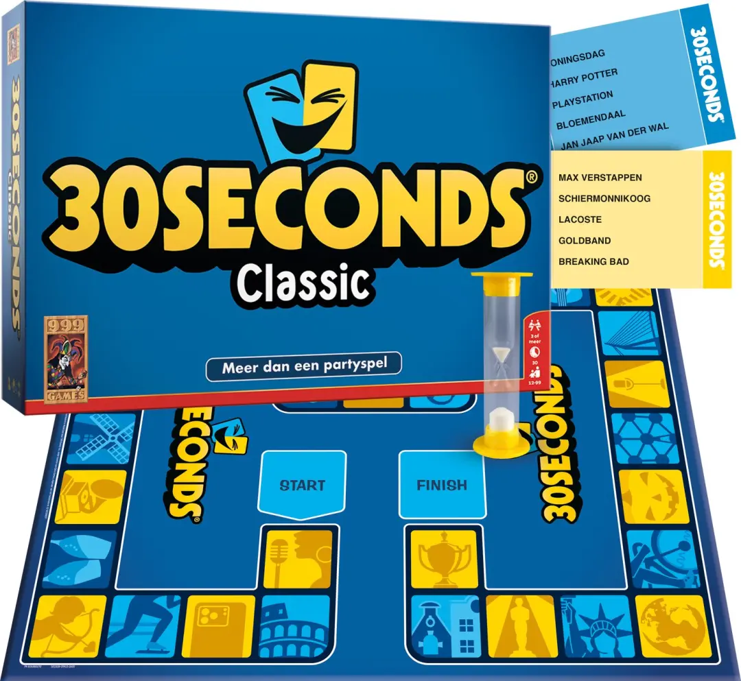 999 Games 30 Seconds Classic Partyspel - 3+ spelers - afbeelding 3 van 3