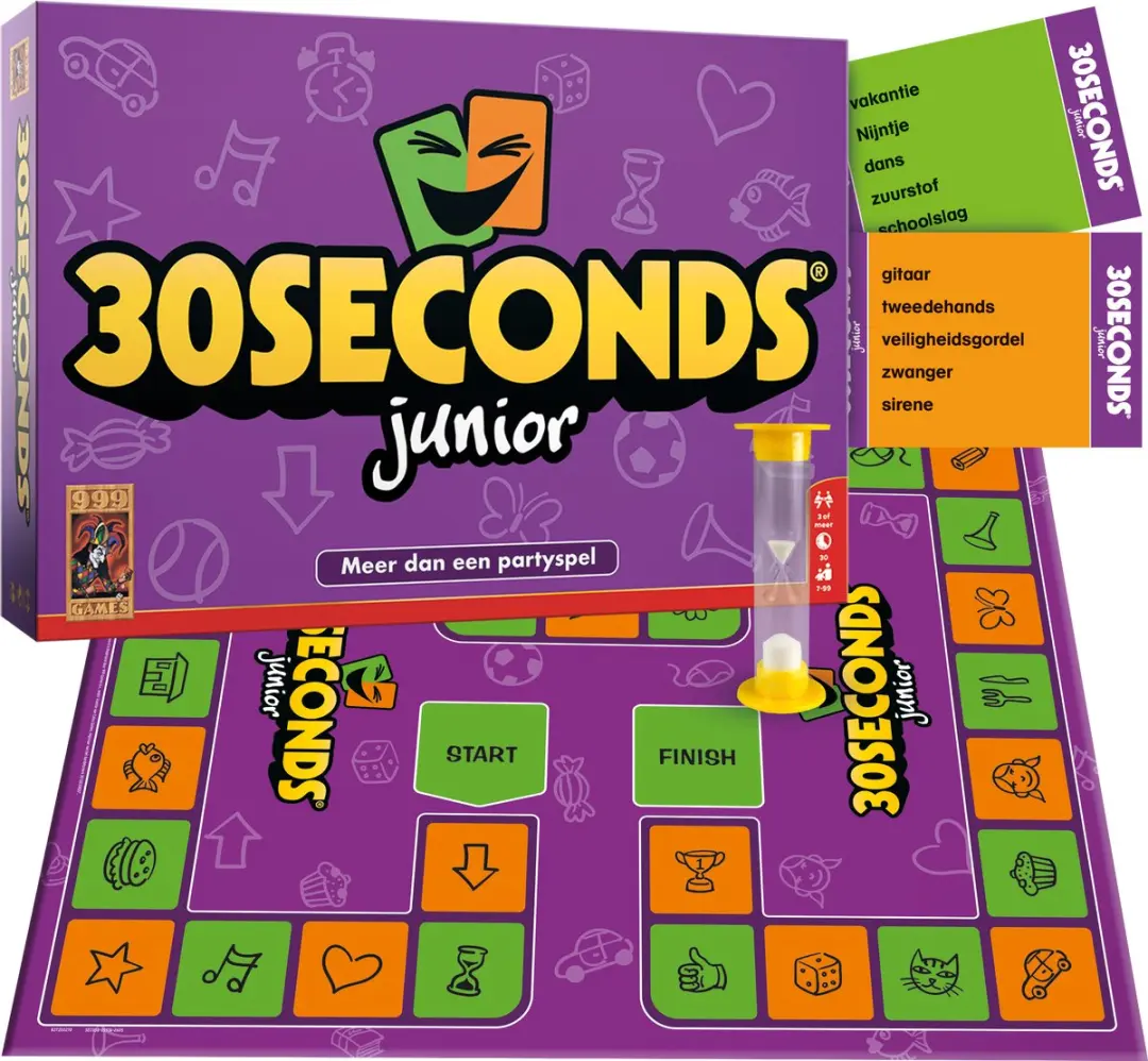 999 Games 30 Seconds Junior - 30 Seconds - afbeelding 2 van 3