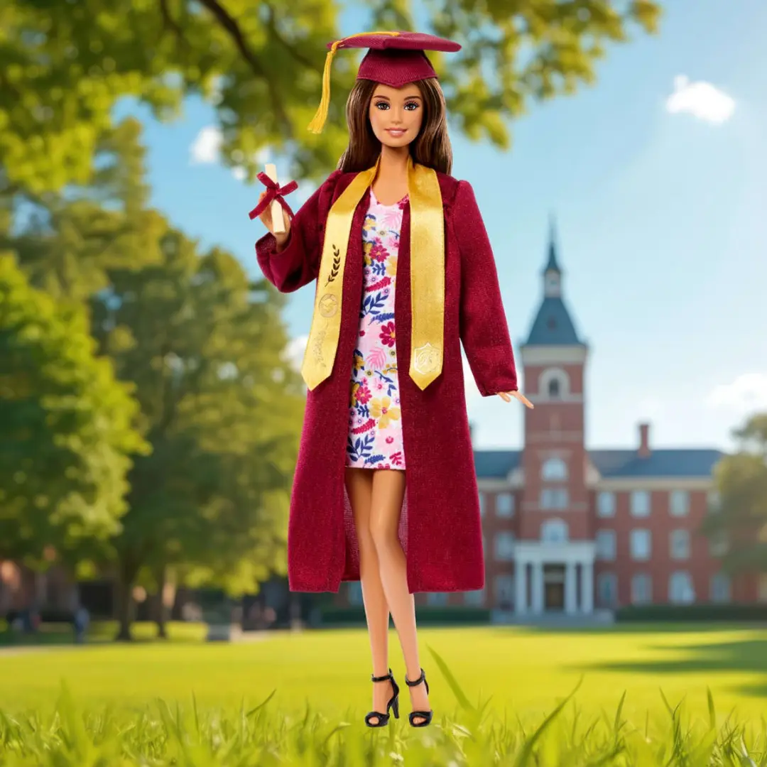 Barbie Graduation Wishes Pop JJX81 - Multicolor - afbeelding 5 van 6