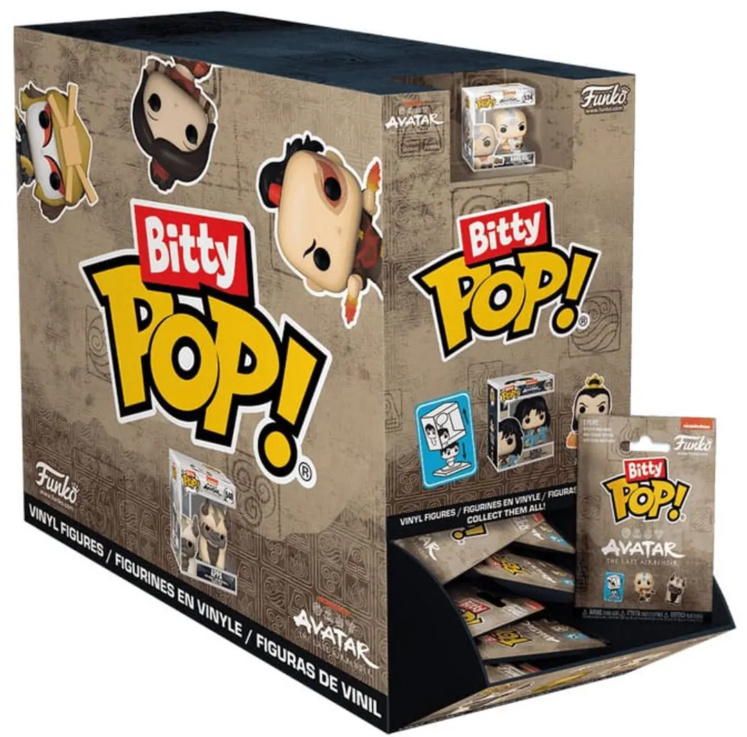 Funko Avatar The Last Airbender Bitty POP! Vinyl Figuren Display