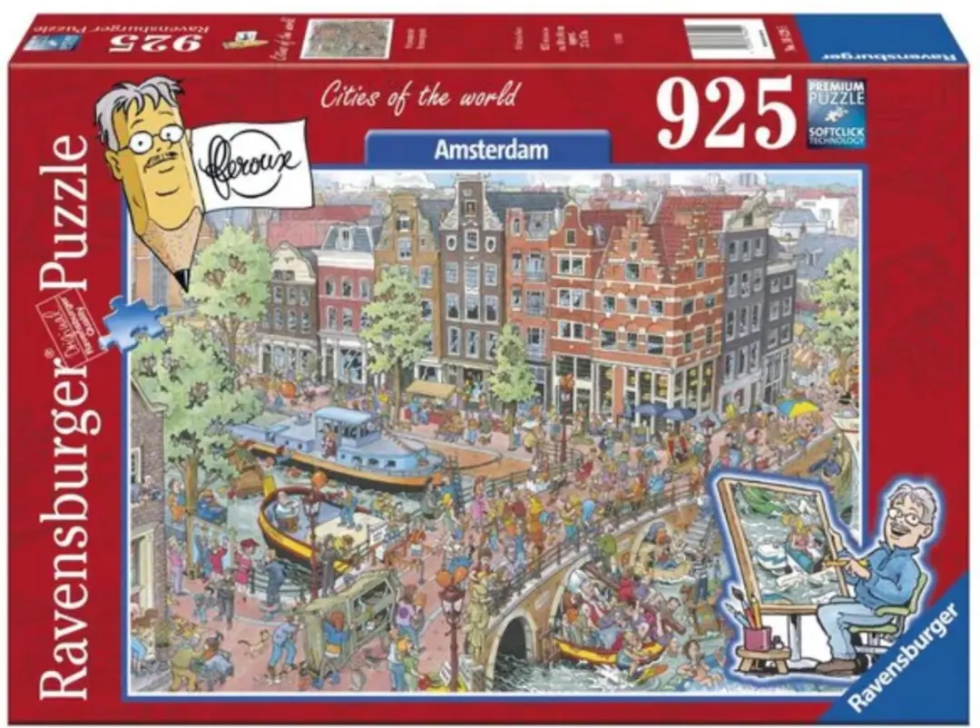 Ravensburger puzzel Fleroux Amsterdam