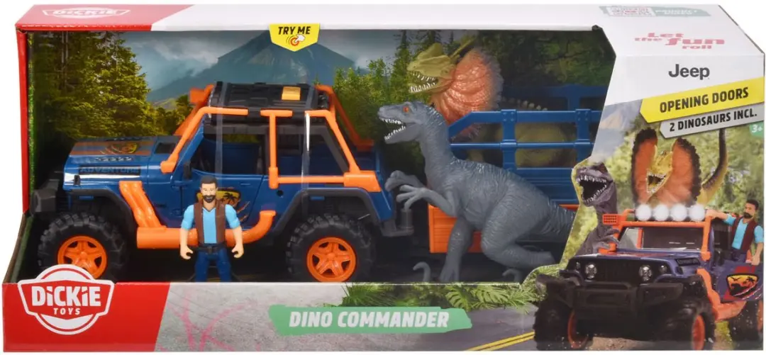 Dickie Dino Commander Speelset - Meerkleurig - afbeelding 3 van 6