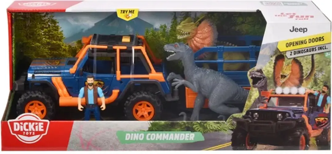 Dickie Dino Commander Speelset - Meerkleurig - afbeelding 5 van 6