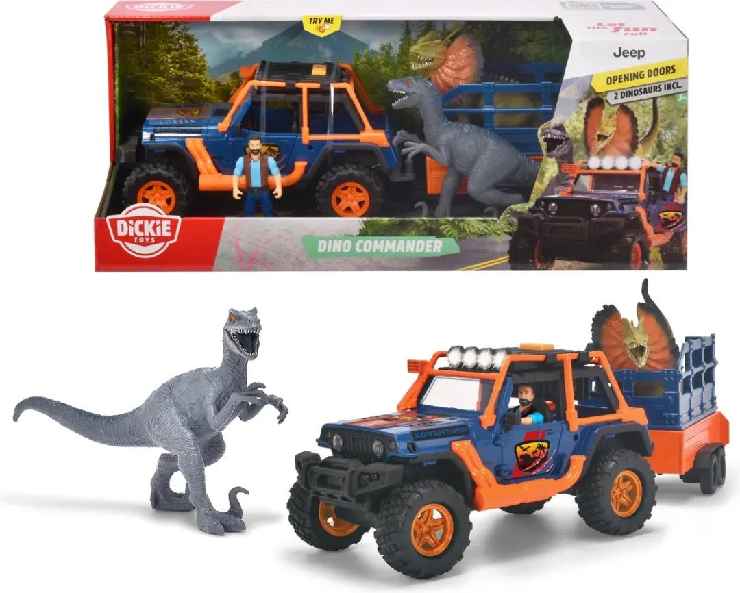 Dickie Dino Commander Speelset