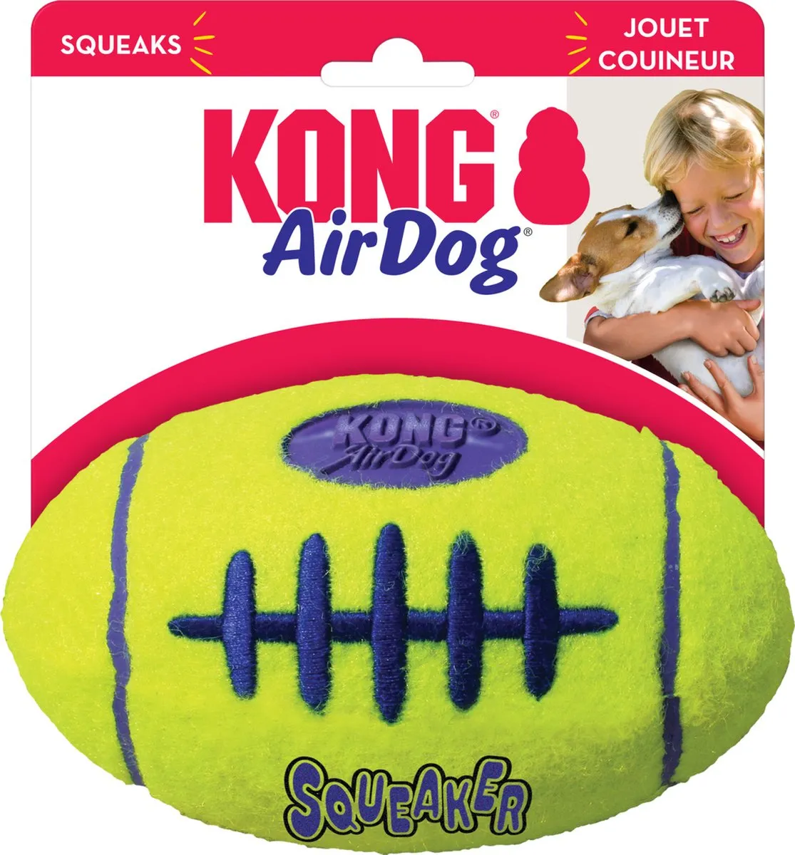 KONG Air Football Geel L - afbeelding 6 van 6