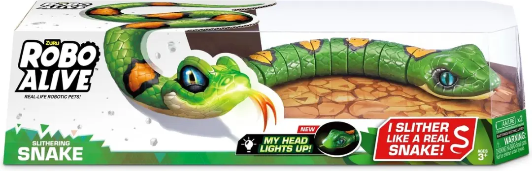 ZURU RoBo Alive Groene Slang