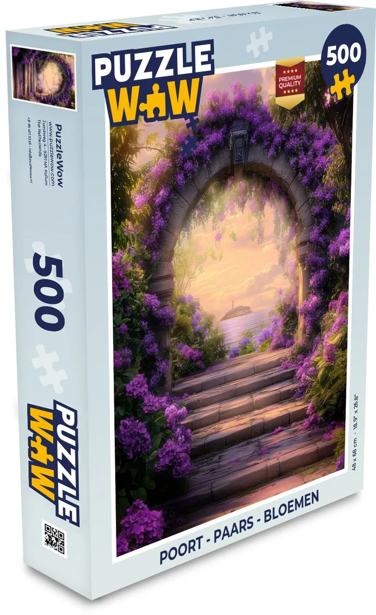 PuzzleWow Legpuzzel 500 Stuks