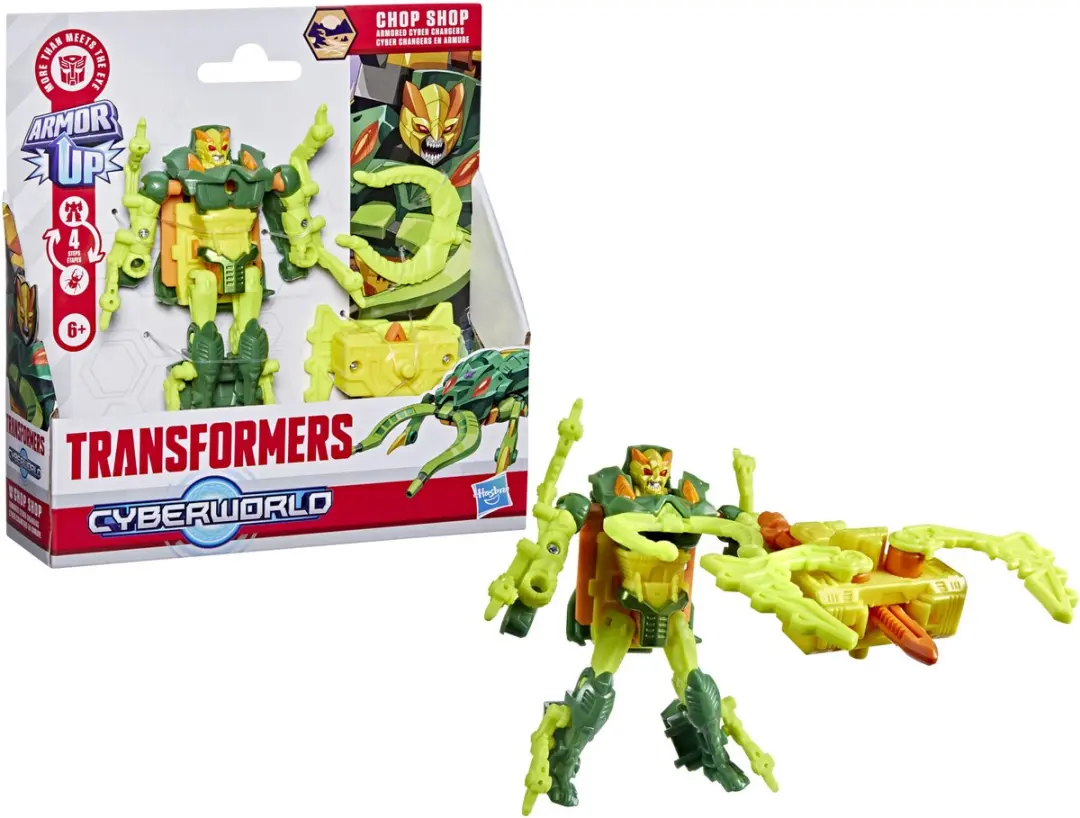 Hasbro Transformers Cyberworld Armor Chop Shop