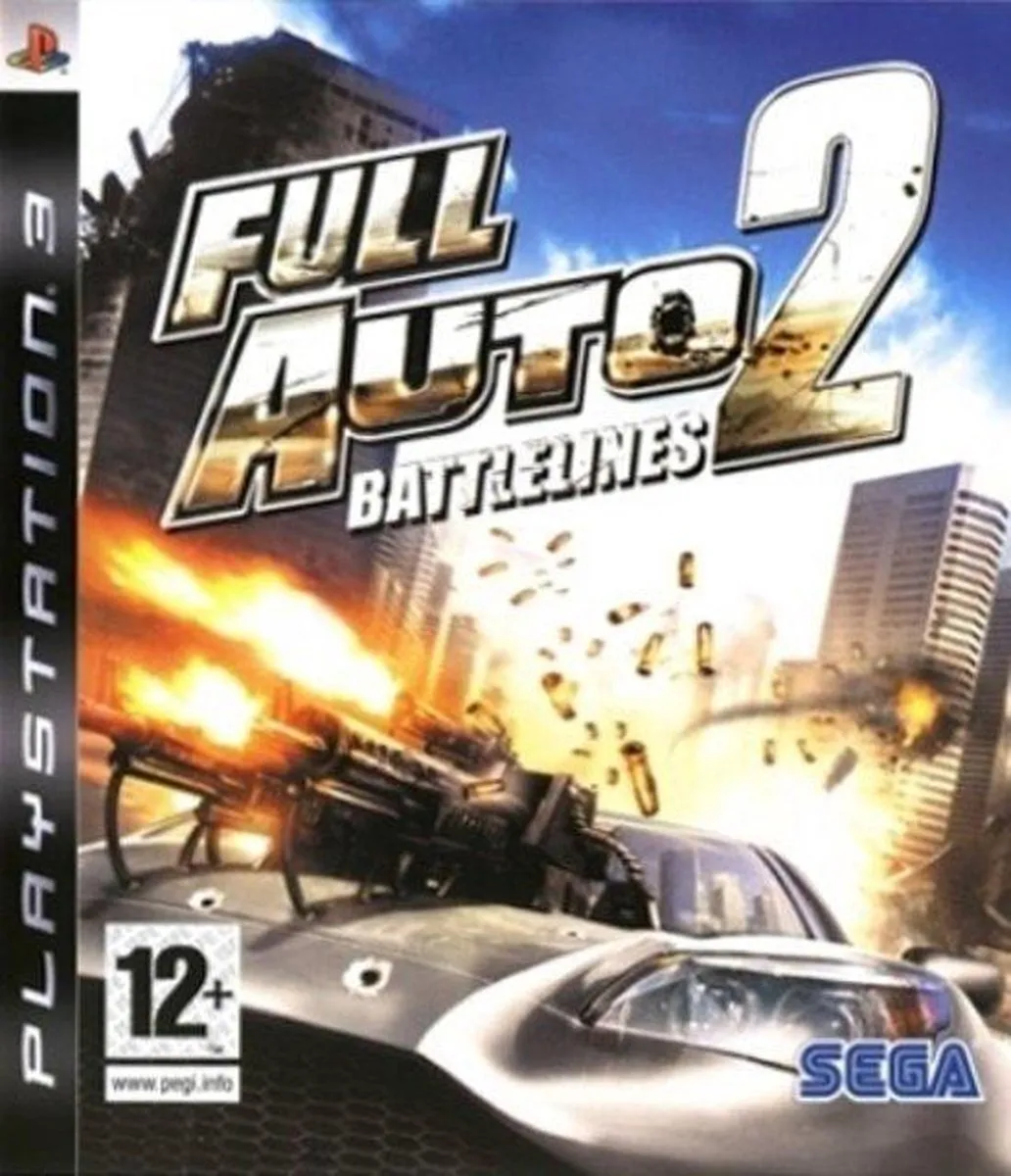 Sega Full Auto 2 Battlelines - 8 Spelers Online