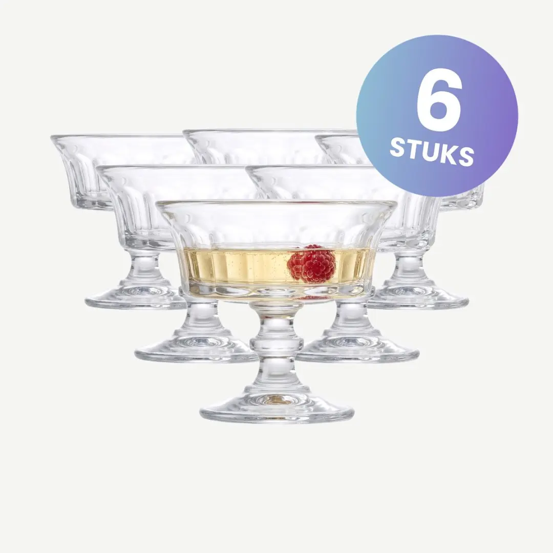 La Rochère Perigord Coupe Dessertglazen 22cl - 6 Stuks - afbeelding 3 van 6