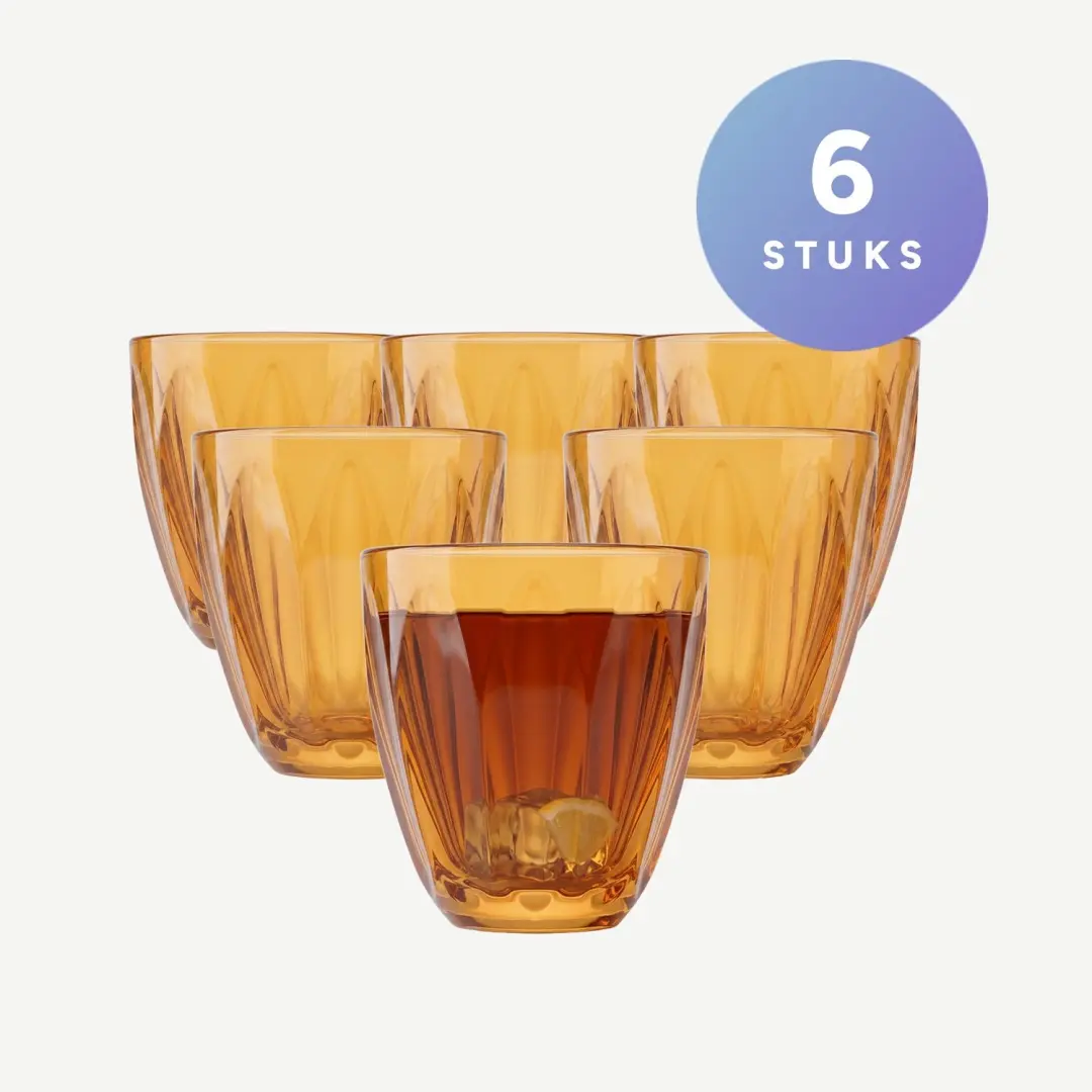 La Rochère Lily Tumbler 25cl - Oranje - 6 Stuks - afbeelding 2 van 6