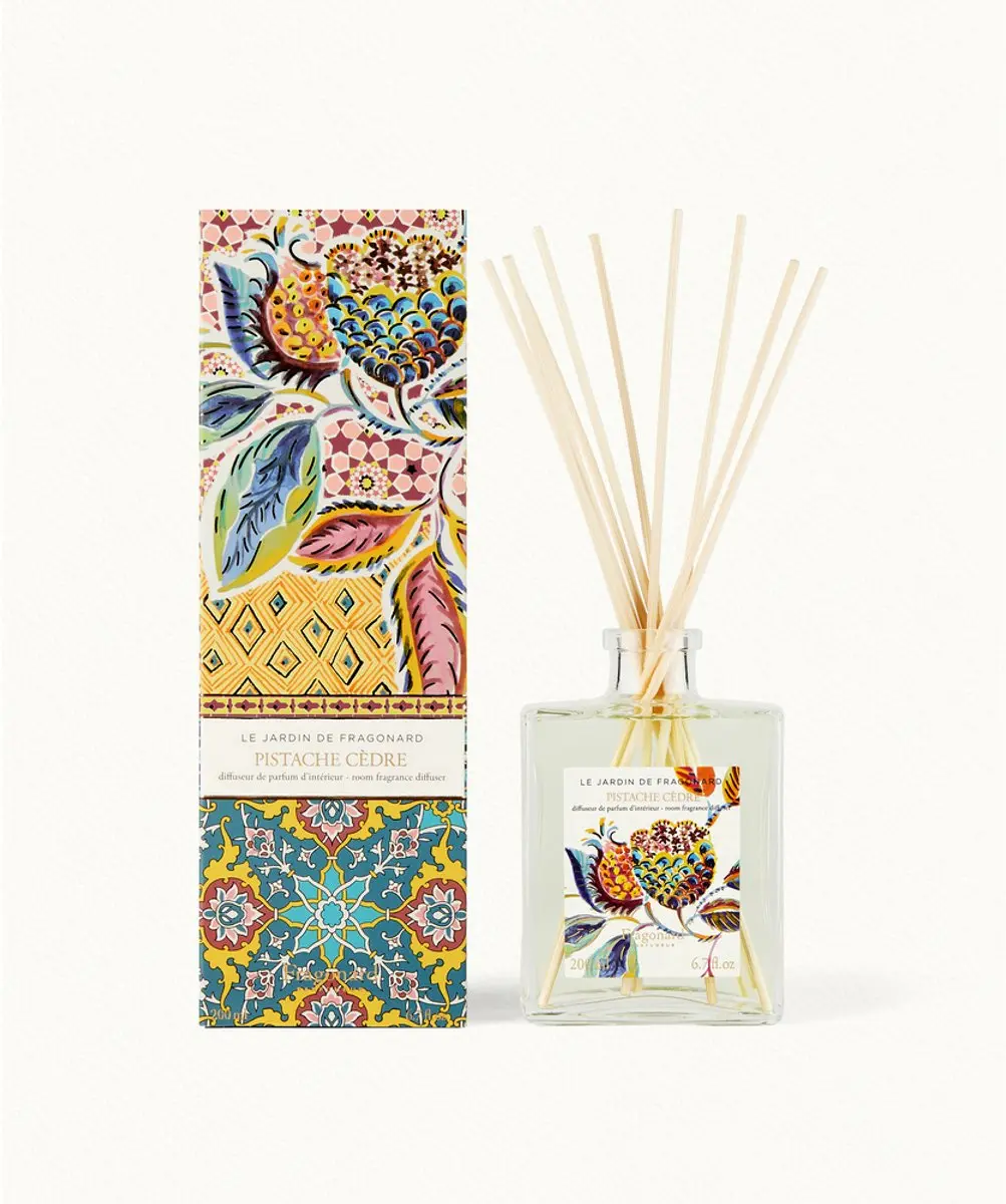 Fragonard Home Fragrance Pistache Cèdre Geurstokjes 200ml - afbeelding 3 van 6