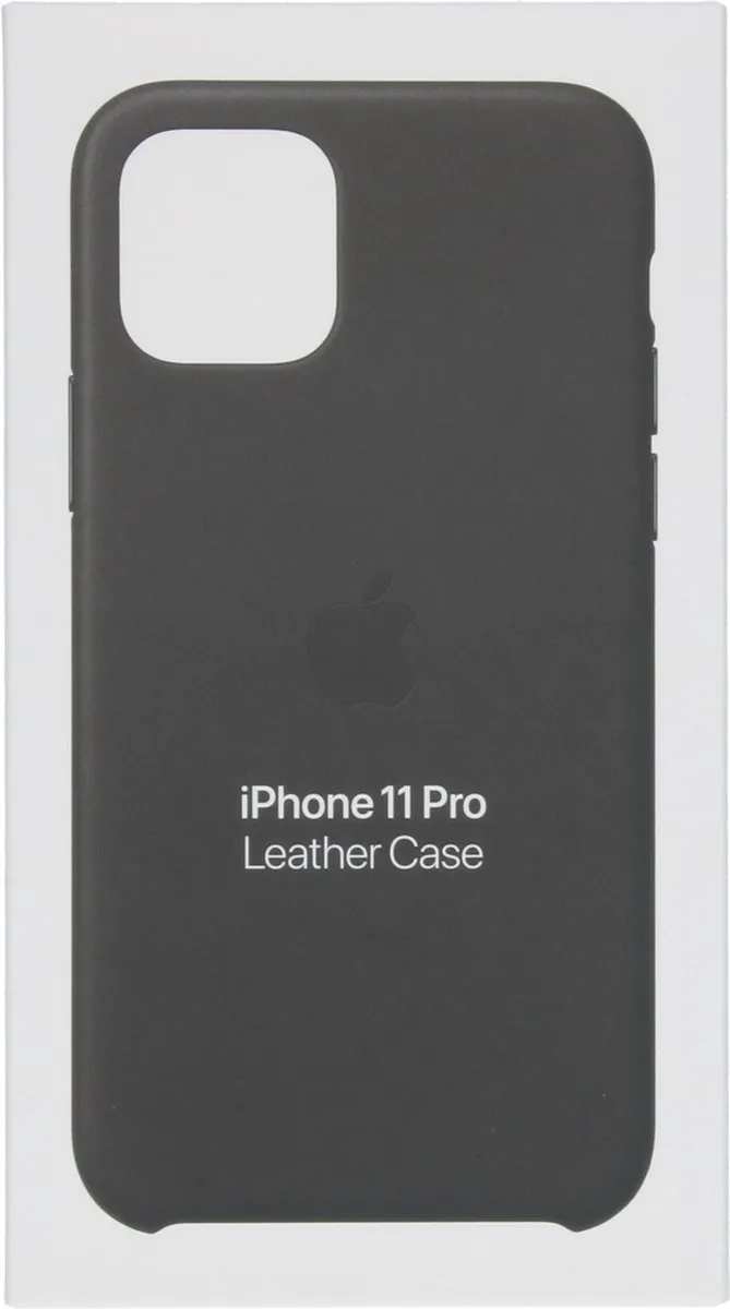 Apple iPhone 11 Pro Leren Hoesje MWYE2ZM/A - Zwart