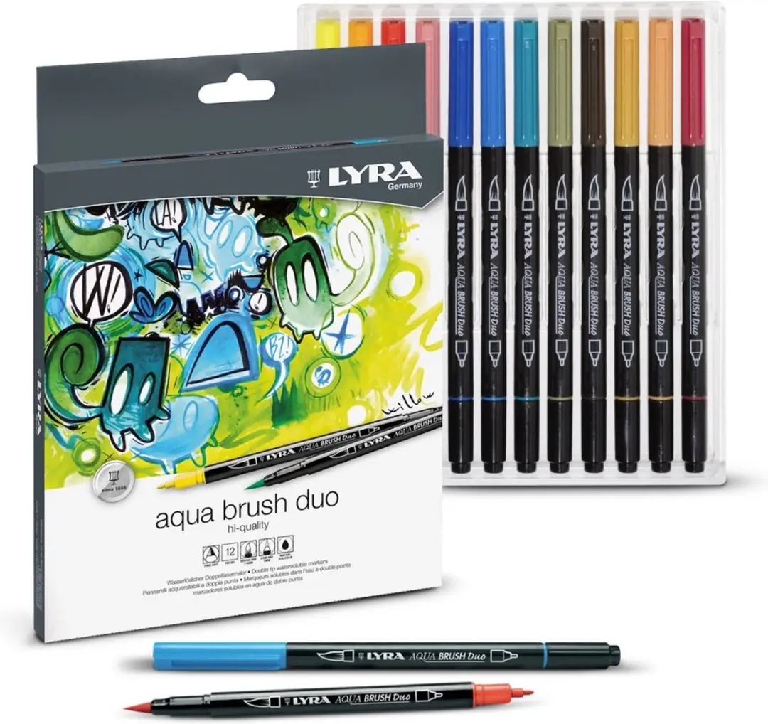 Lyra Aqua Brush Duo 36 Stuks - afbeelding 2 van 2