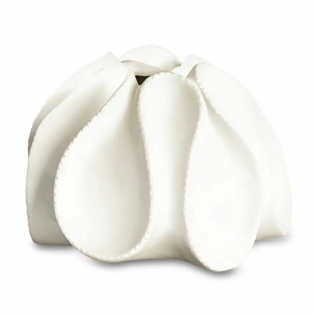 Loberon Dollon Siervaas 22cm Antiekwit - afbeelding 3 van 6