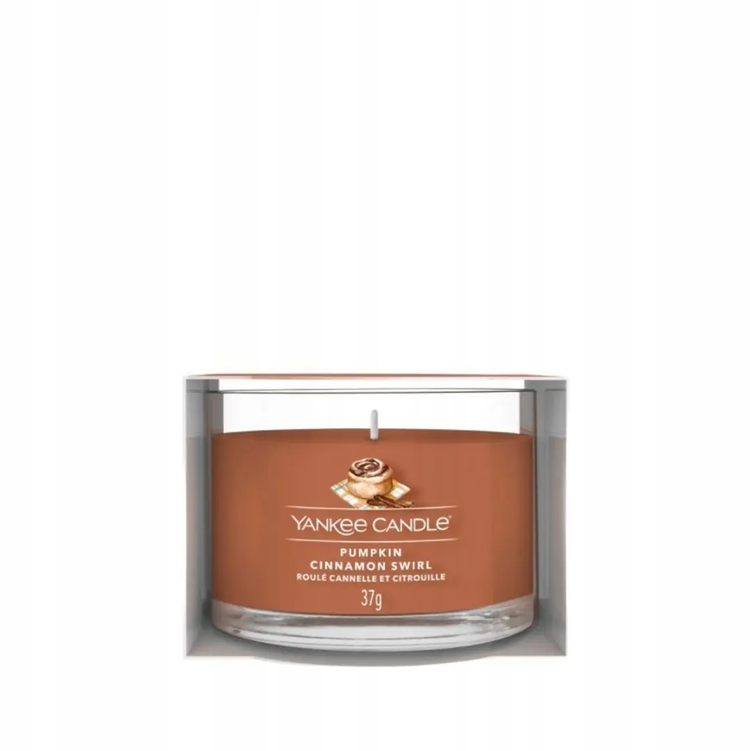 Yankee Candle Mini Geurkaars Pumpkin Cinnamon Swirl