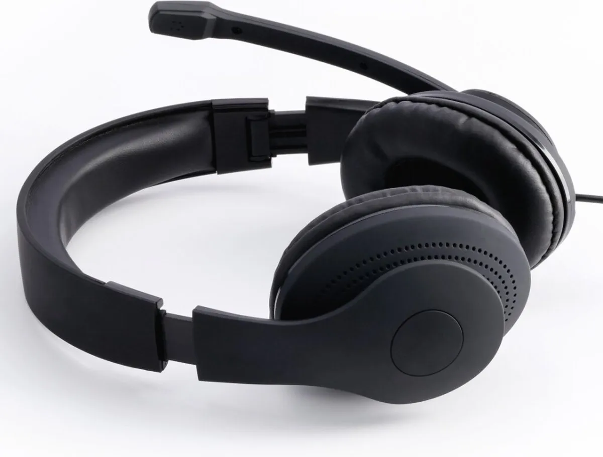 Hama HS-P200 PC-Headset - Zwart - afbeelding 6 van 6