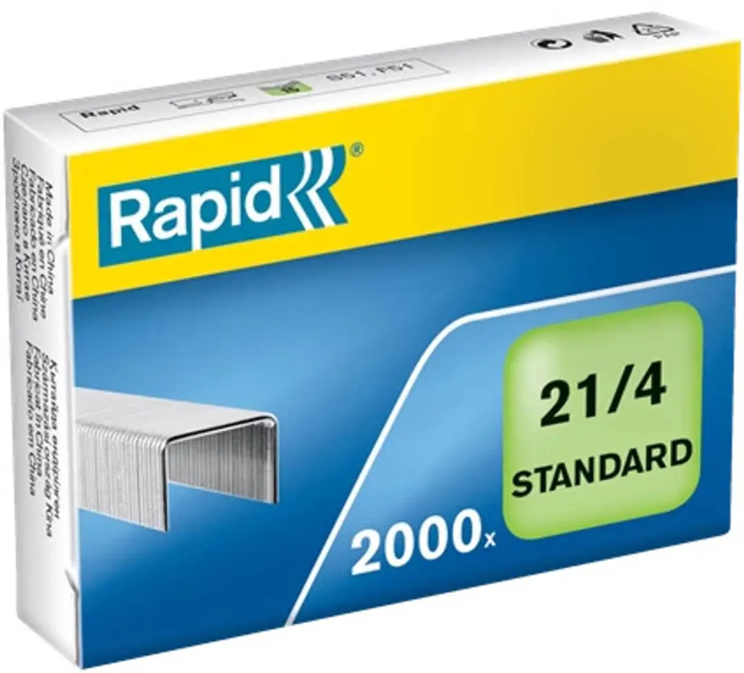 Rapid 21/4 Pak nietjes 2000 nietjes