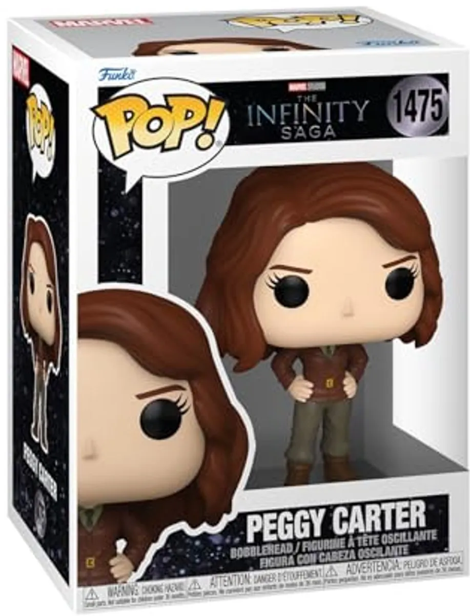 Marvel Funko Pop! Peggy Carter #1475 - Multicolor