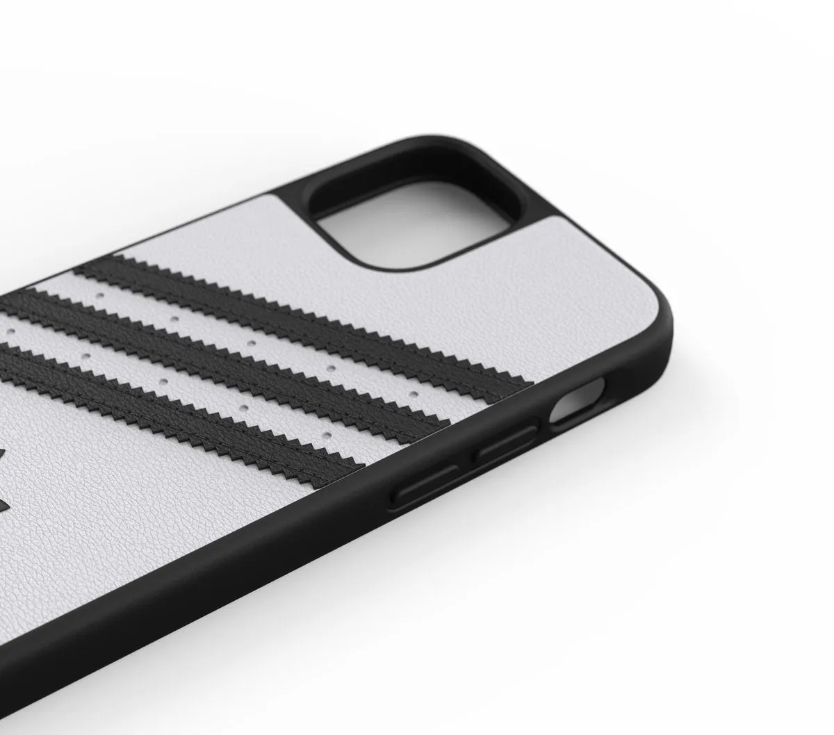 adidas Moulded Case PU Hoesje iPhone 12 Mini 42237 - Wit/Zwart