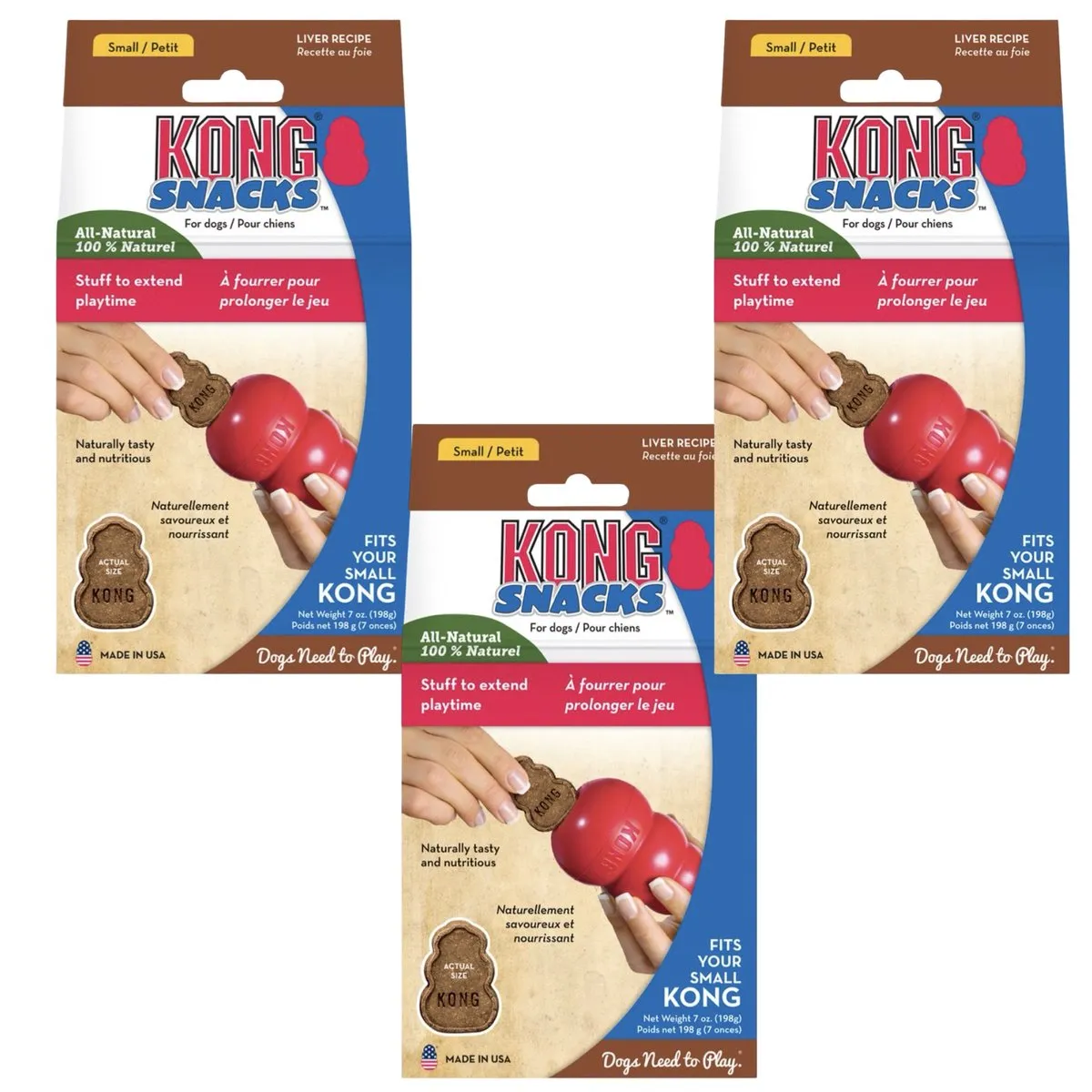 KONG Snacks Met Leversmaak - 11 Stuks