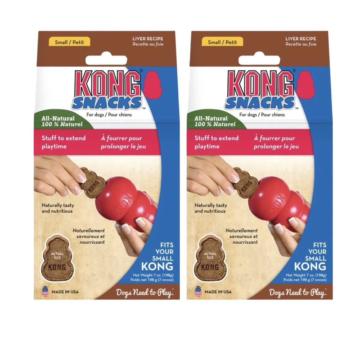 KONG Snacks Met Leversmaak - 11 Stuks