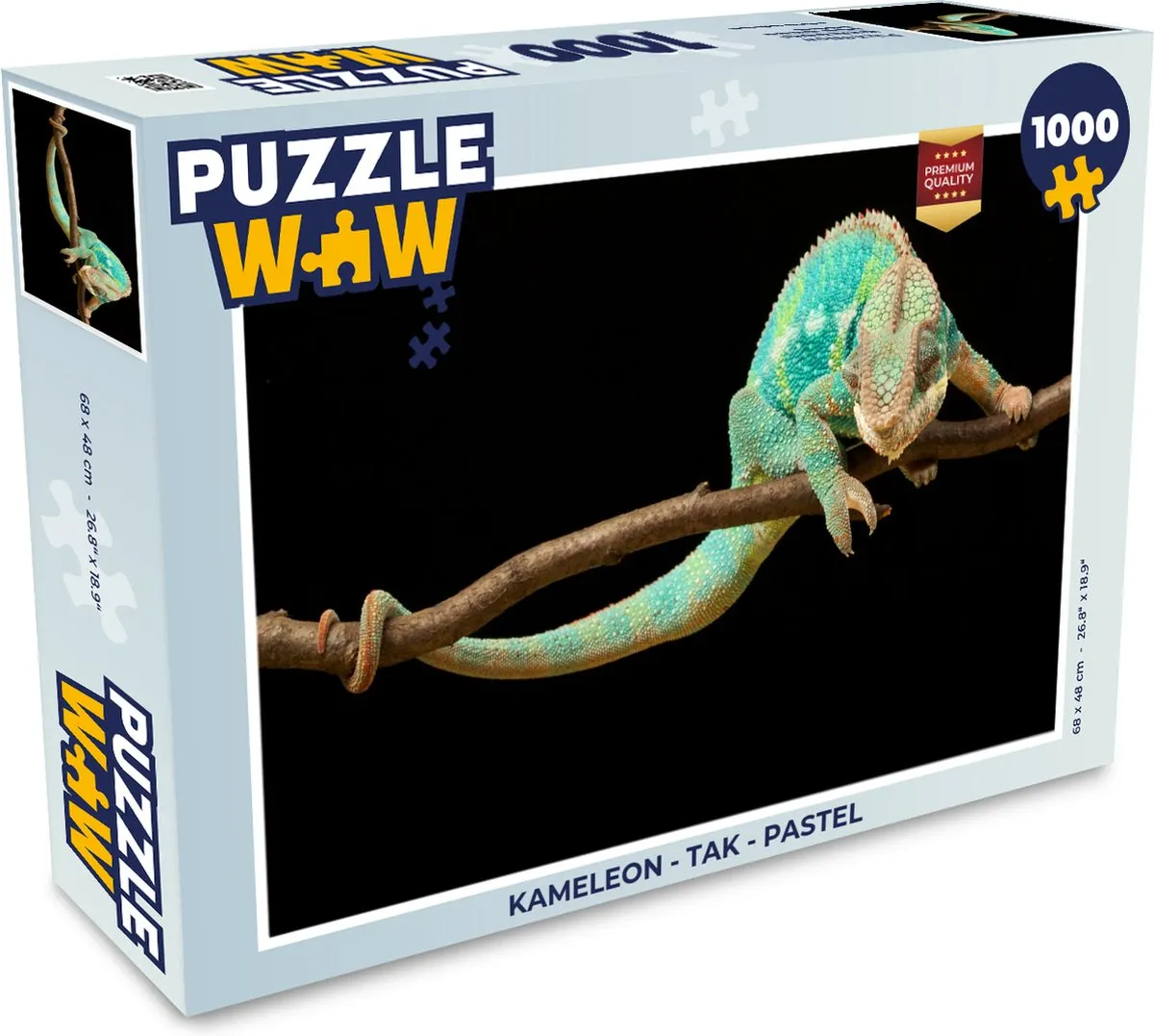 PuzzleWow Kameleon Tak Legpuzzel 1000 Stuks