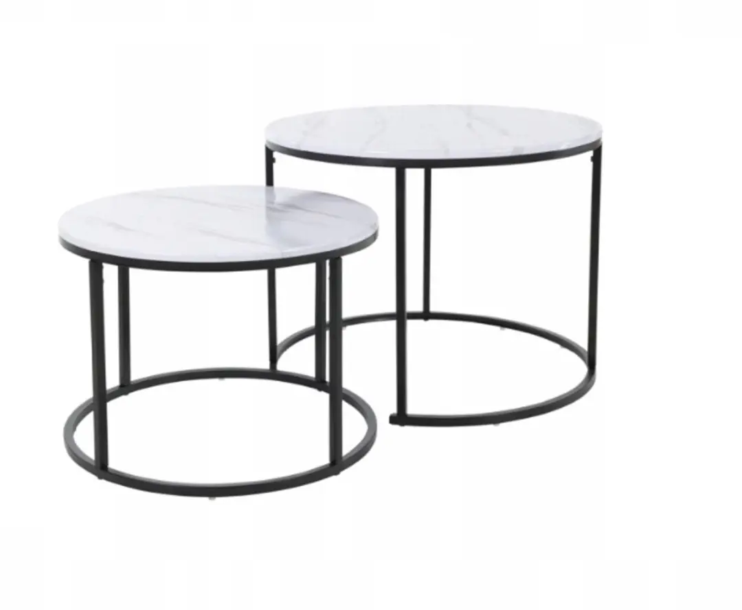 Bijzettafel Salontafel metalen Frame