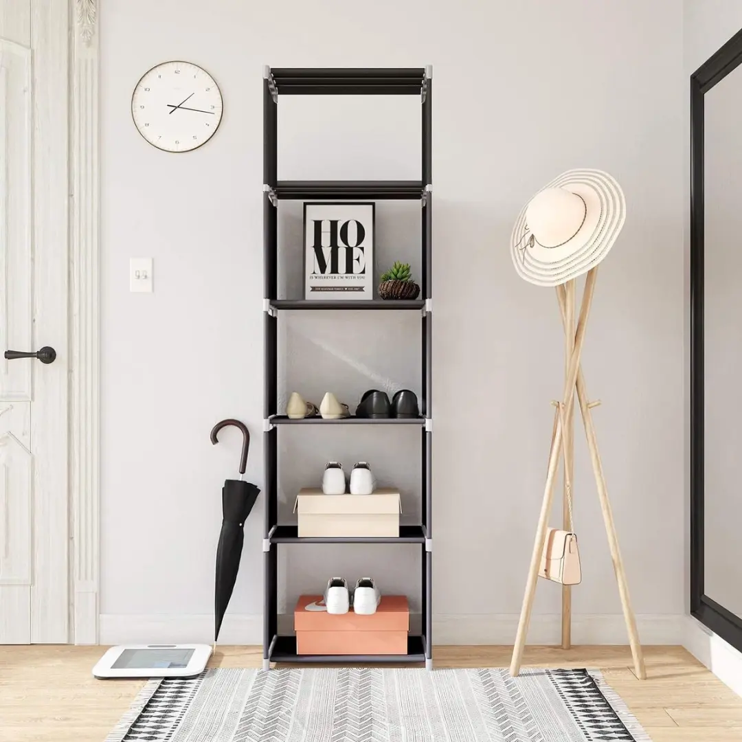 adderrek, staand rek, voor woonkamer, slaapkamer, thuiskantoor, stijlvol design