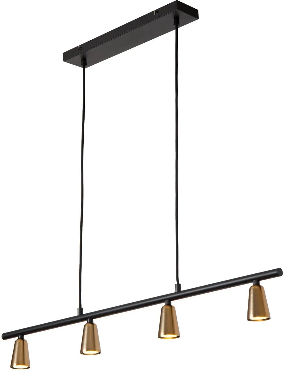 Lucide Tiana Hanglamp 4xGU10 - Champagne