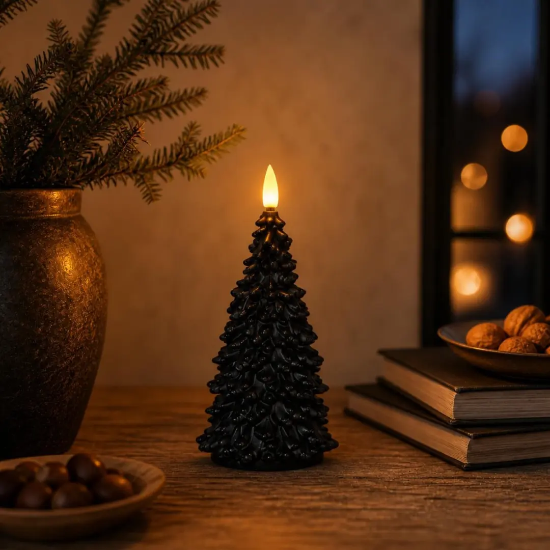 Anna's Collection LED kerstboom kaars
