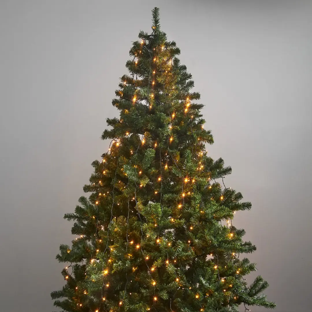 Easy fix kerstboomverlichting met 360 LED’s goud