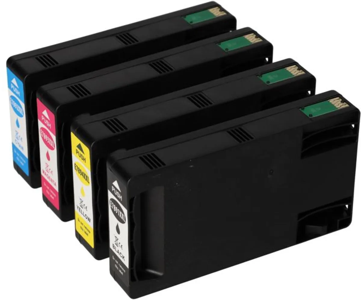 PrintAbout T7891/92/93/94 Inktcartridge 4-kleuren - 170ml - o.a. Epson