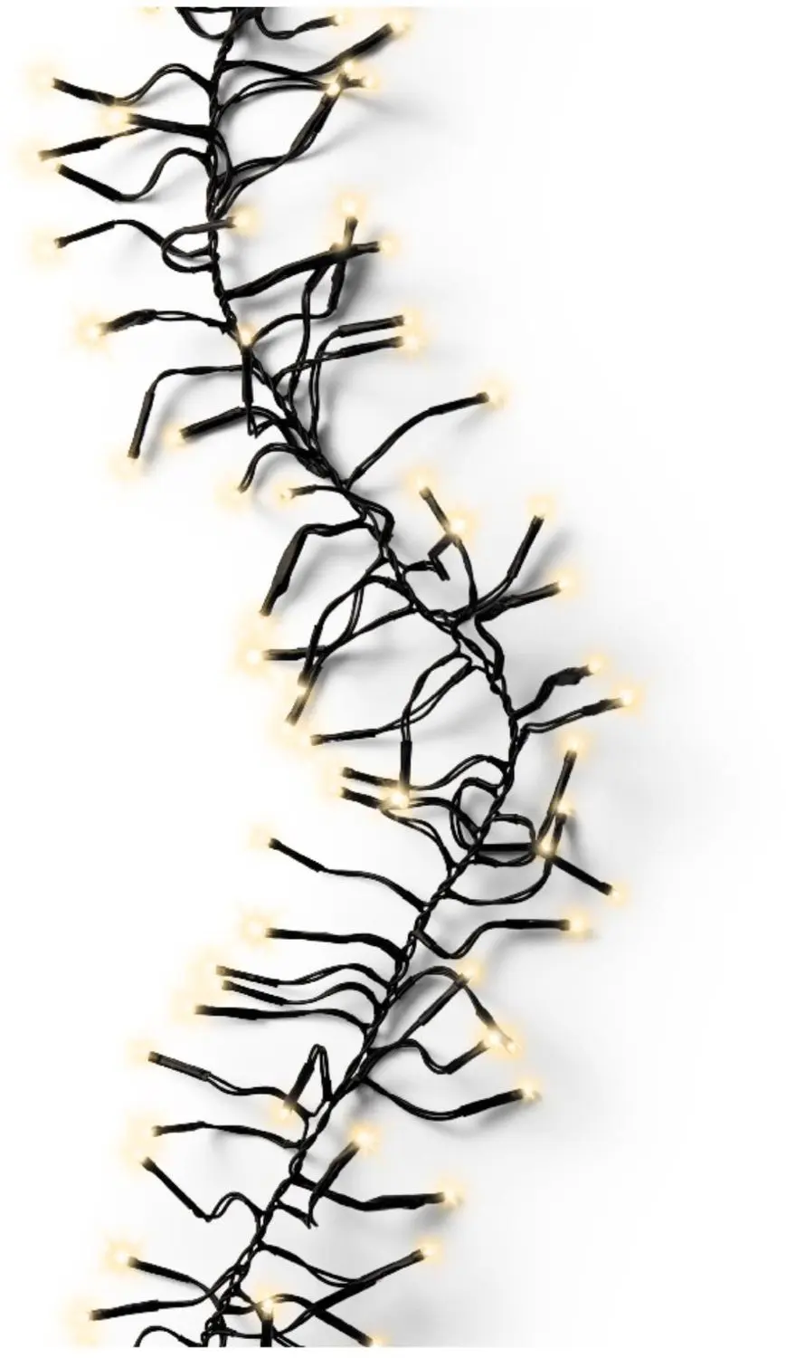 Lumineo Cluster Kerstverlichting 448 LED 4,2M Soft Gold - afbeelding 3 van 6