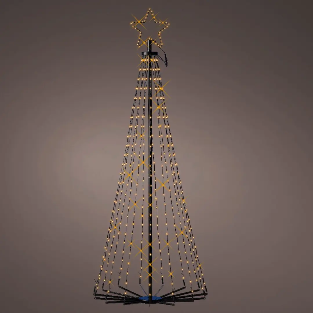 Lumineo LED Kerstboom met Ster 421 LED - 150cm - Klassiek Warm - afbeelding 3 van 3
