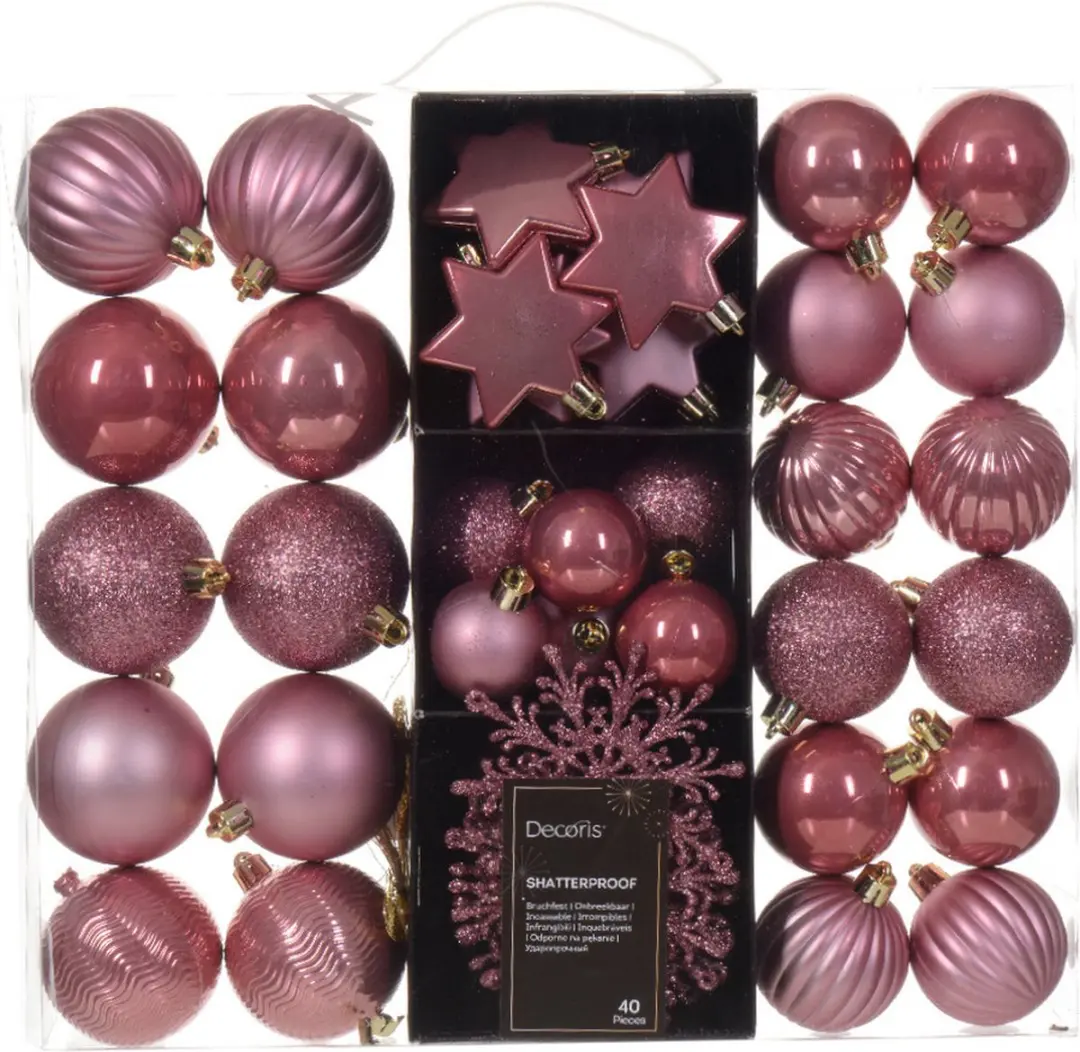 Decoris kerstballen en kerstornamenten