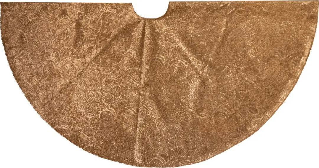 Anna's Collection Kerstboomrok Goud 120cm