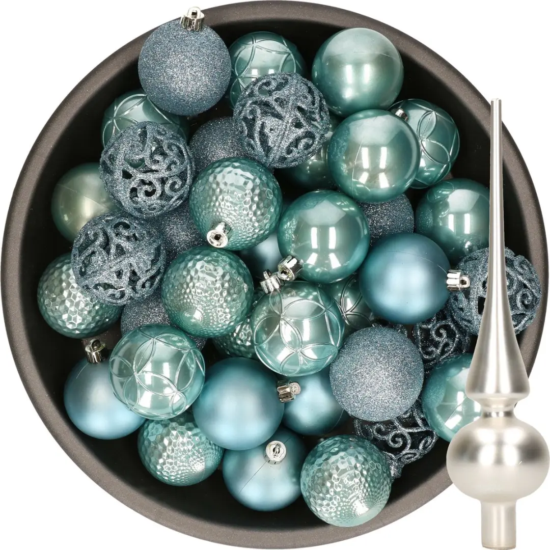 Decoris Kerstballen 37x stuks