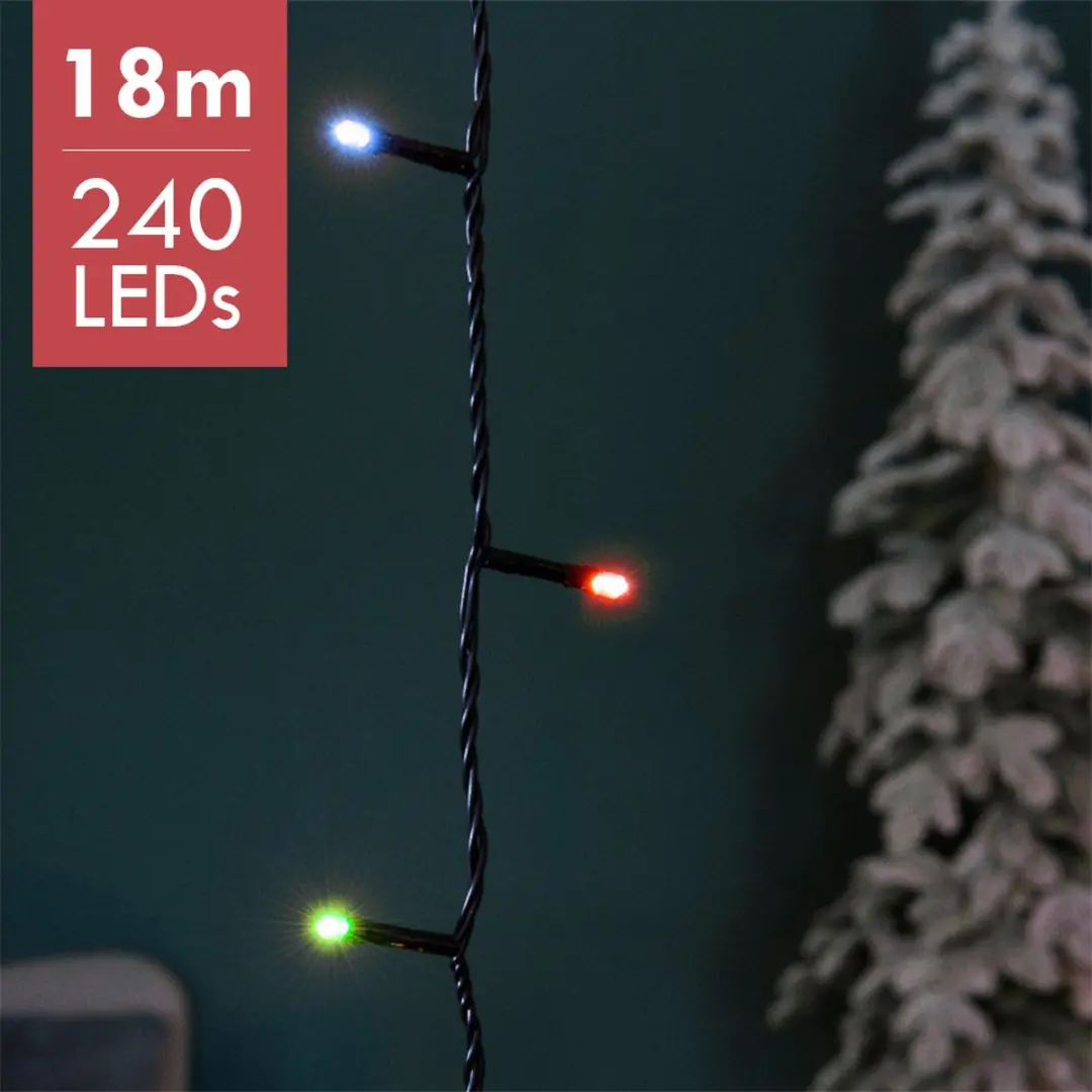 Lumineo Feeënlichtjes 18m LED Kerstboomverlichting