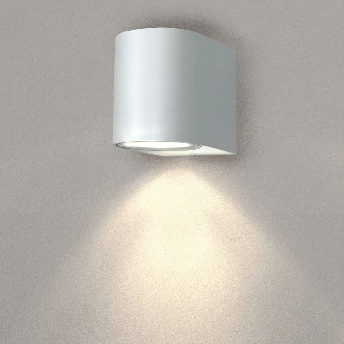 LEDVION Sacramento Wandlamp GU10 IP54 Wit