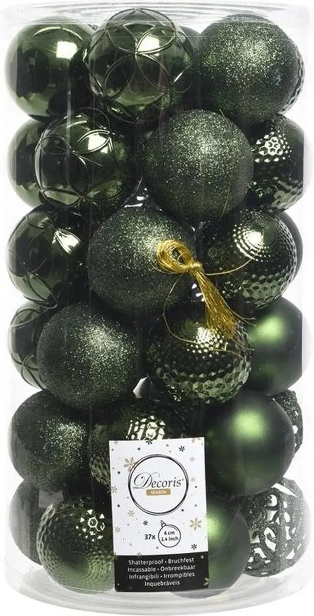 Christmas Dark Green Kerstballen