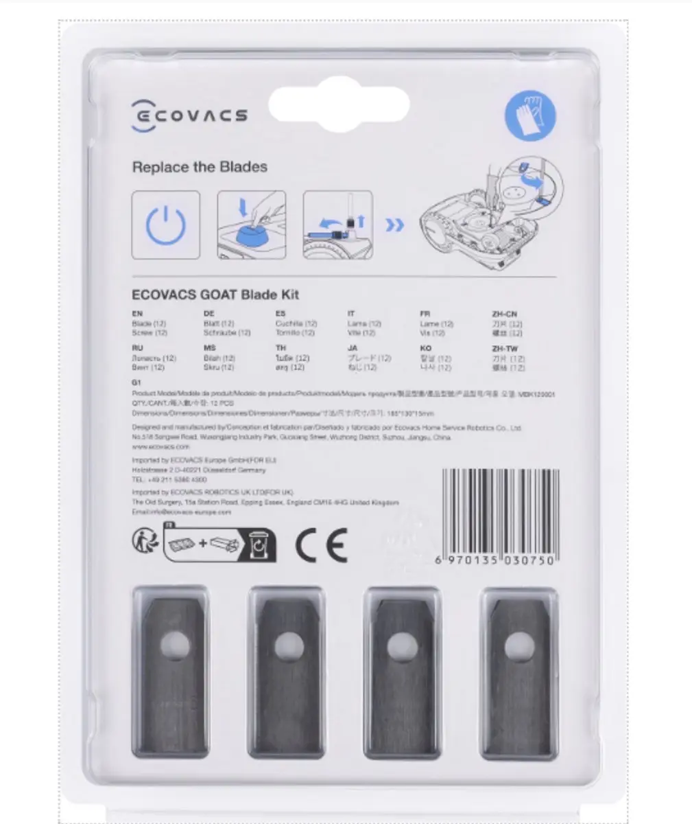 Ecovacs GOAT Trimmer Kit GKT010004 - 2 Stuks - afbeelding 2 van 2