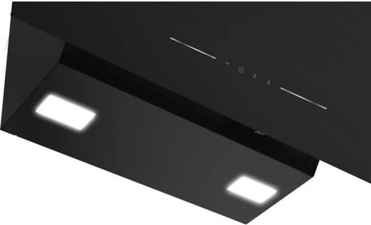 Beko BHCA62422BBH Wandkap - 400 m³/u - 60 cm - Zwart