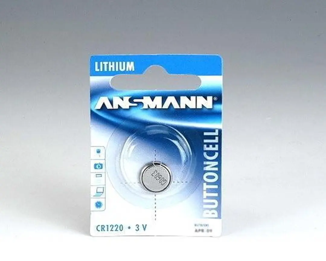 Ansmann CR1220 Knoopcelbatterij 3V - 1 Stuk - afbeelding 4 van 4