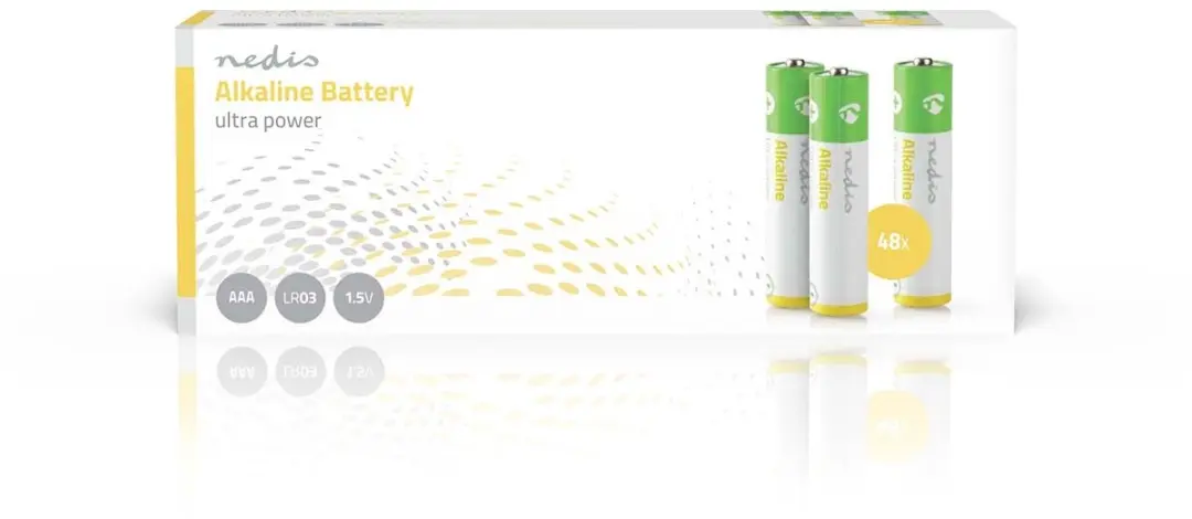 Nedis Alkaline AAA Batterij 48 Stuks - afbeelding 6 van 6