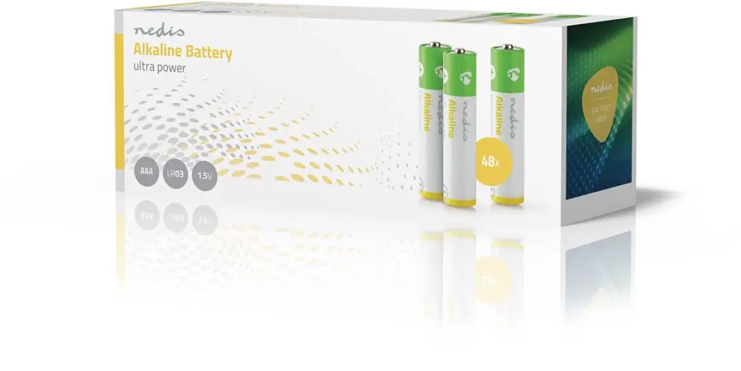 Nedis Alkaline AAA Batterij 48 Stuks - afbeelding 4 van 6